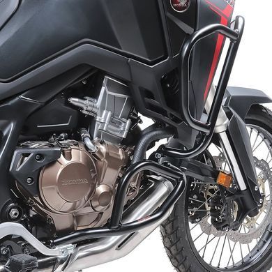 Комплект нижних дуг + фары Honda Africa Twin 1100 20-23 + сумки Motoguard черный CB4