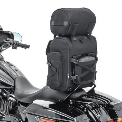 Задняя сумка на спинку мотоцикла Craftride SXL с ручным креплением, черная, DPL2