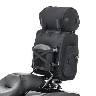 Задняя сумка на спинку мотоцикла Craftride SXL с ручным креплением, черная, DPL2