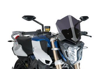 Ветровое стекло New Generation Sport Puig для BMW F800R 2015-2019 темно-дымчастого цвета 7650F