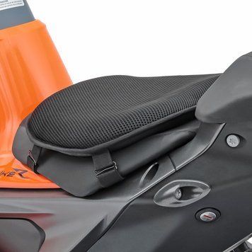Гелева подушка для мотоциклетного сидіння Tourtecs L Comfort Seat Universal чорного кольору DPLB4