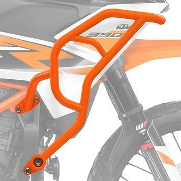 Верхние защитные дуги для KTM 390 Adventure X / R 2025, Motoguard HG81, оранжевые.