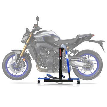 Складная центральная подставка ConStands Power Flex подходит для Yamaha MT-09 / SP 24-26 синего цвета
