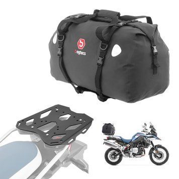 Комплект: багажник + задня сумка 60 л підходить для BMW F 750/850 GS 18-23