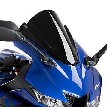 Ветровое стекло Z для Yamaha YZF-R125 19-21 черный Puig 3619N
