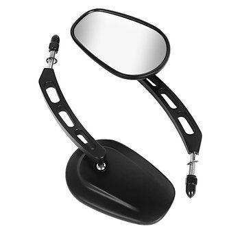 Дзеркало для мотоцикла Craftride, чорне, DP1739