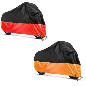 Комплект: брезент Cover XL Outdoor червоного кольору + брезент Cover XL Outdoor оранжевого кольору