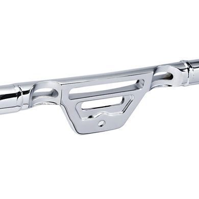 Комплект: Захисні дуги Mustache для Harley Softail 18-25 32мм хром + внутрішні сумки для Harley-Sport Glide 18-22