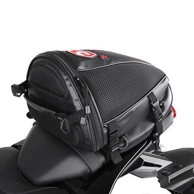 Задня сумка, сумісна з Suzuki GSX-S 1000/F/SV 1000/S/650/S/X Bagtecs Race black
