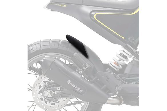 Удлинитель заднего крыла Puig для HUSQVARNA SVARTPILEN 401 2018-2025 матово-черного цвета 3676J