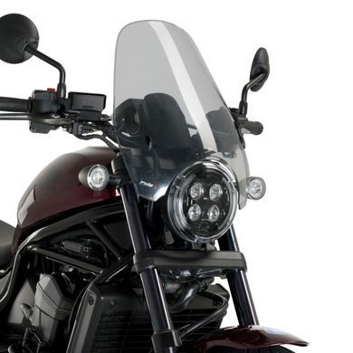 Вітрове скло для Yamaha XV 535 Virago Puig Custom II димчасто-сіре 0336h