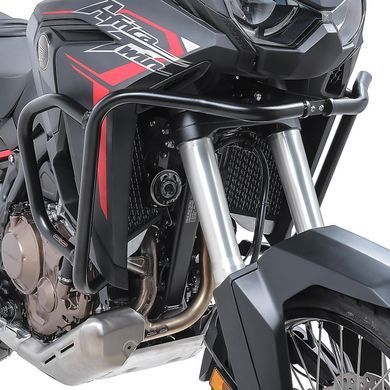Комплект: захист обтічника Honda Africa Twin 1100 20-23 + брезент для мотоцикла, чохол Craftride XXL чорного кольору