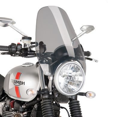 Вітрове скло для Yamaha XV 535 Virago Puig Custom II димчасто-сіре 0336h
