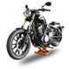 Підйомна платформа ConStands Mid-Lift M для мотоциклів Harley та Chopper до 500 кг оранжевого кольору