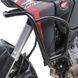 Комплект: захист обтічника Honda Africa Twin 1100 20-23 + брезент для мотоцикла, чохол Craftride XXL чорного кольору