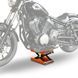 Підйомна платформа ConStands Mid-Lift M для мотоциклів Harley та Chopper до 500 кг оранжевого кольору