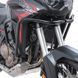 Комплект: захист обтічника Honda Africa Twin 1100 20-23 + брезент для мотоцикла, чохол Craftride XXL чорного кольору