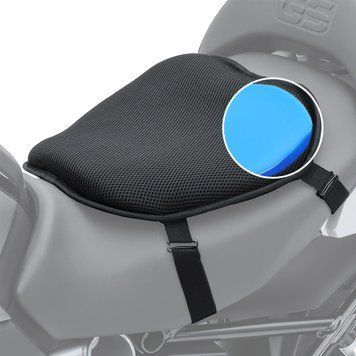 Гелева подушка для мотоциклетного сидіння Tourtecs L Comfort Seat Universal чорного кольору DPLI1