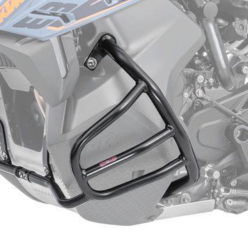 Захисна дуга двигуна для KTM 790 Adventure/R 19-21 Motoguard CLM чорного кольору