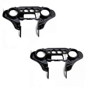 2x внутрішній обтічник Batwing для Harley-Davidson Touring 14-25 чорний економ-комплект Craftride