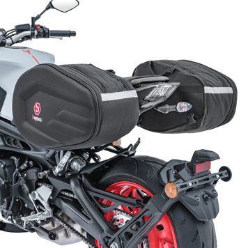 Сідельні сумки, сумісні з KTM 1290 Super Duke GT/R Bagtecs RF3, пара чорних