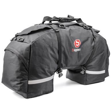 Задня сумка сумісна з Yamaha Tenere 700 Bagtecs SX80 70Ltr чорна