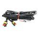 Комплект захисних дуг + фари Yamaha Tenere 700 19-24 Motoguard чорний