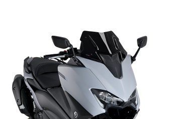 Ветровое стекло V-Tech Line Sport Puig для YAMAHA T-MAX 530 DX 2017-2019 черного цвета 9423N