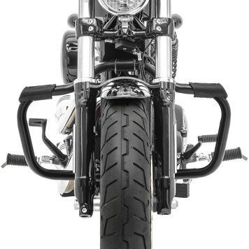 Захисні дуги Harley Davidson Sportster 883 R Roadster (XL 883 R) 04-15 Craftride Mustache чорний