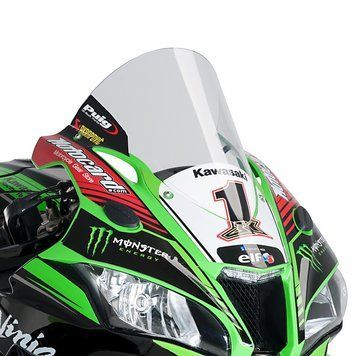 Вітрове скло R для Kawasaki ZX-10R/ZX-10RR 16-20 прозорий Puig 9849W