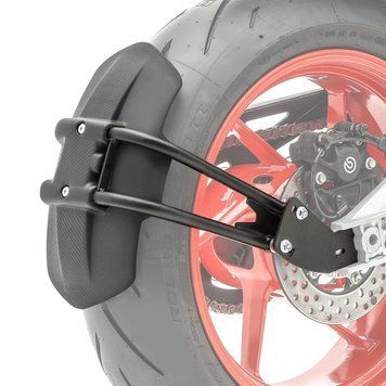 Заднее крыло, совместимое с Honda CB 650, Zaddox LW4, черное.