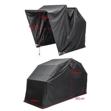 Тент-гараж Arctic Cat ATV 425 / 400 / 350 Motoguard XXXL чорний