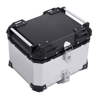 Алюминиевый кофр для мотоцикла Bagtecs XB35, 35 литров, серебристый, Алюминий