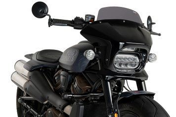 Напівобтічник Fury Puig для HARLEY DAVIDSON SPORTSTER S RH1250S 2021-2026 темно-димчастого кольору 21581F