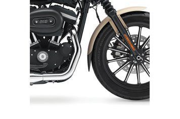 Подовження переднього крила Puig для HARLEY DAVIDSON DYNA LOW RIDER FXDL 1993-2009 чорного кольору 6170N