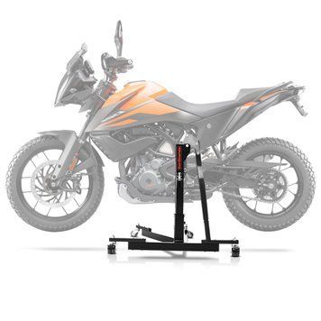 Центральна підставка KTM 390 Adventure 20-24 чорна підставка для мотоцикла ConStands Power-Evo