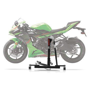 Центральна підставка ConStands Power-Evo, сумісна з Kawasaki Ninja ZX-6R 24-25, чорна
