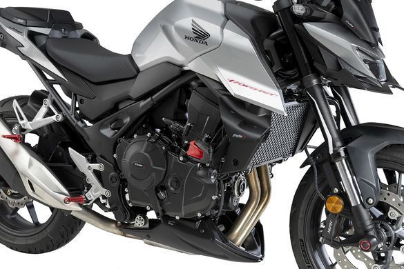Захисні кришки двигуна Puig для HONDA CB750 HORNET ECLUTCH 2026 чорного кольору 21697N