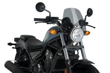 Вітрове скло New Generation Sport Puig для HONDA CMX 500 REBEL SE 2020-2025 димчастого кольору 3829H