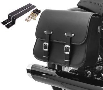 Кофр + тримач для Harley Davidson Softail Low Rider / S Laredo right Craftride