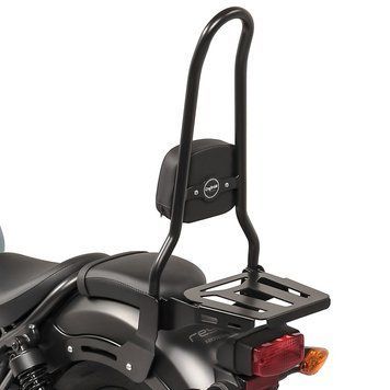 Спинка XL3 для Kawasaki VN 900 Light Tourer 10-14 с багажником черный Craftride