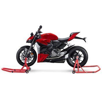 Комплект подкатов для Ducati Streetfighter V2, задняя и передняя подставки CLR-DPLS