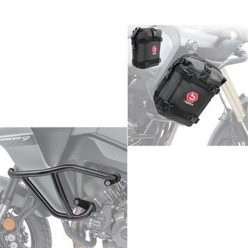 Захисна дуга для Yamaha Tracer 9/GT 21-24, + комплект сумок (2 шт., по 6 л)