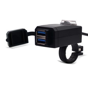 Роз'єм USB 12 В для Royal Enfield Bullet / Himalayan Lumitecs US2