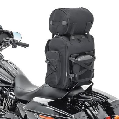 Сумка для Harley Dyna Fat Bob Tail bag Craftride SXL з багажним рулоном