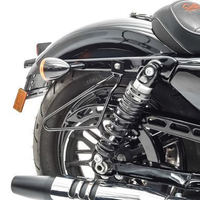 Комплект з 2 кофрів + утримувач для Hyosung GV 125/S Aquila Craftride Texas чорний