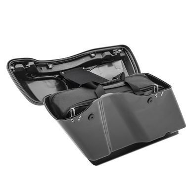 Внутренняя сумка для бокового кофра подходит для Harley Davidson Road Glide Special 15-23 Craftride 19Ltr, черный