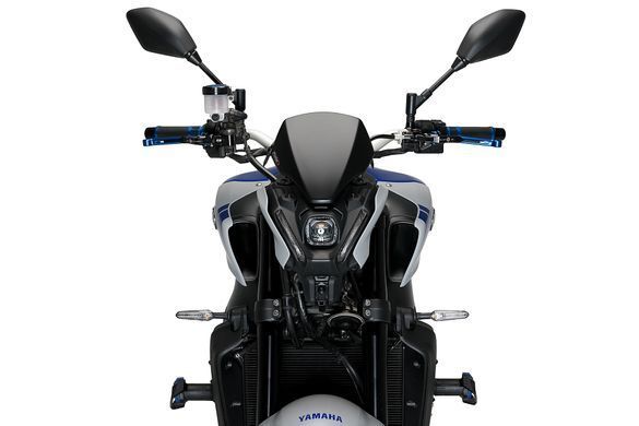 Вітрове скло New Generation Sport Plus Puig для YAMAHA MT-09 SP 2021-2023 матово-чорного кольору 20643J