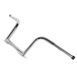 Кермо Fat Ape Hanger Square 10" для Harley-Davidson, Honda, Kawasaki, Suzuki, Yamaha chrome Craftride