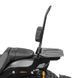 Спинка Harley Softail Fat Bob 114 18-25 Craftride Fast Rider-M з багажною полицею чорного кольору